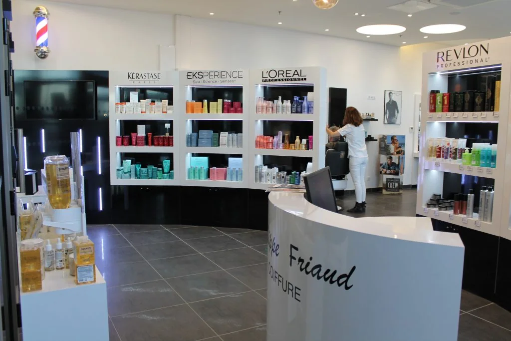 Accueil du salon Philippe Friaud Coiffure E.Leclerc à Saint-Doulchard